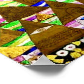 Levensboom van Gustav Klimt Nouveau Poster (Hoek)
