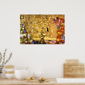Levensboom van Gustav Klimt Nouveau Poster (Keuken)