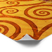 Levensboom van Gustav Klimt Nouveau Poster (Hoek)