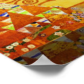 Levensboom van Gustav Klimt Nouveau Poster (Hoek)