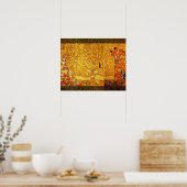 Levensboom van Gustav Klimt Nouveau Poster (Keuken)
