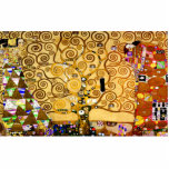 Levensboom van Gustav Klimt Nouveau Staand Fotobeeldje<br><div class="desc">De boom of Life (1909) is een prachtig schilderij van de Weense Secessionistische schilder Gustav Klimt. Zijn kunst staat bekend om het schilderen met puur goud en is levendig en leuk. De takken van de Boom van het Leven krullen naar de hemel.</div>