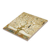 Levensboom van Gustav Klimt Tegeltje (Zijkant)