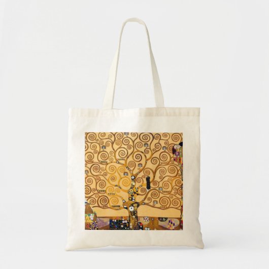 Levensboom van Gustav Klimt Tote Bag (Voorkant)