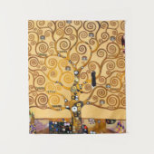 Levensboom van Gustav Klimt Wandkleed (Voorkant)