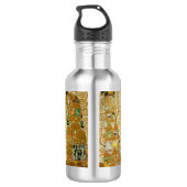 Levensboom van Gustav Klimt Waterfles (Achterkant)