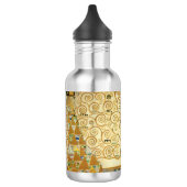 Levensboom van Gustav Klimt Waterfles (Links)