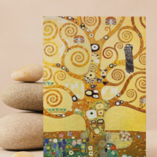Levensboom van Klimt Briefkaart