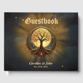 Levensboom – Verlicht door de Maan Gastenboek (Voorkant)