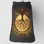 Levensboom – Verlicht door de Maan Golfheadcover (Draai 90)