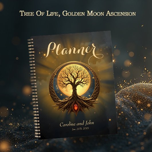 Levensboom – Verlicht door de Maan Planner