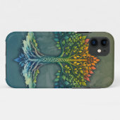 Levensboom Verschuivende Dageraad Case-Mate iPhone Case (Achterkant (horizontaal))