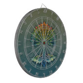 Levensboom Verschuivende Dageraad  Dartbord (Voorkant Links)