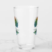 Levensboom Verschuivende Dageraad Glas (Links)
