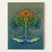 Levensboom Verschuivende Dageraad Planner (Achterkant)