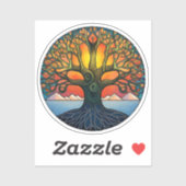 Levensboom Vinyl Sticker (Vel)