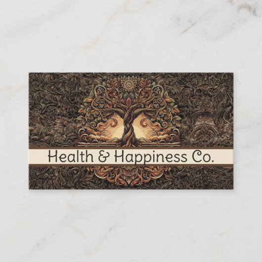 Levensboom Visitekaartje (Voorkant)