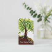 Levensboom Visitekaartje (Staand voorkant)