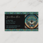 Levensboom Vlinders Visitekaartje (Achterkant)