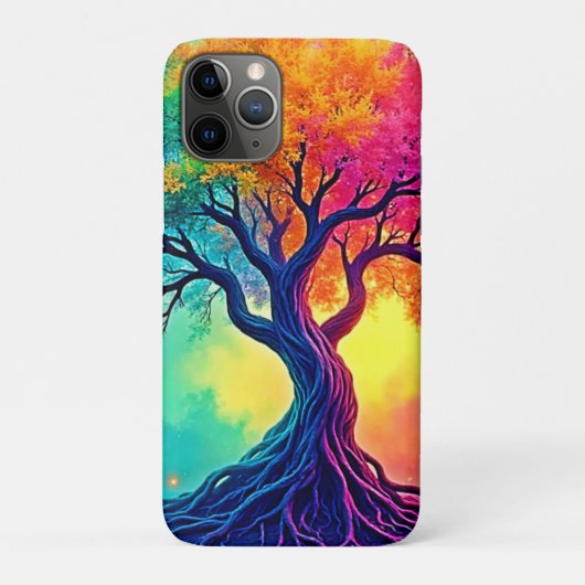 Levensboom vol energie: Ontwerp met wortels van ho Case-Mate iPhone Case (Achterkant)
