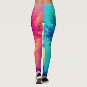 Levensboom Vol Levendigheid: Wortels van Hoop Leggings (Achterkant)