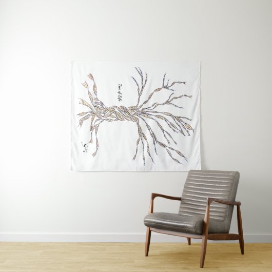 Levensboom Wandkleed (In Situ (horizontaal))