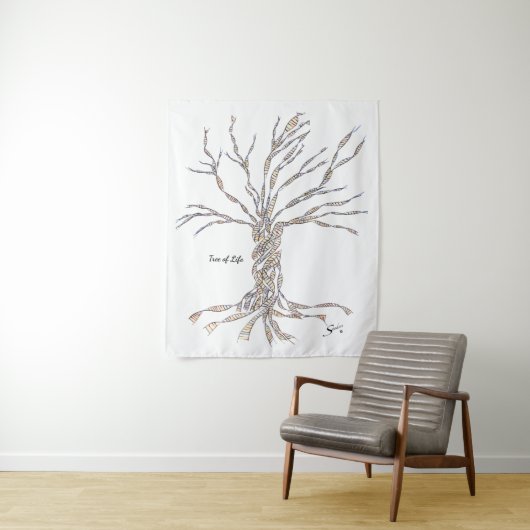 Levensboom Wandkleed (In situ)