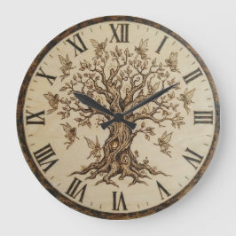 Levensboom Wandklok