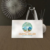 Levensboom - Waterverf Visitekaartje