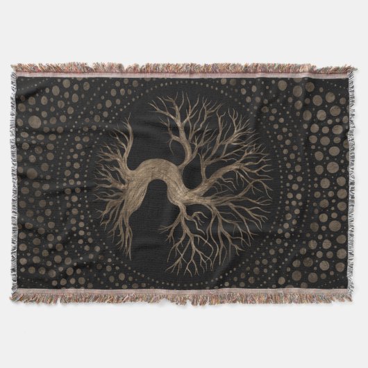 Levensboom - Yggdrasil Deken (Voorkant)