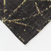 Levensboom - Yggdrasil en Runes Fleece Deken (Hoek)