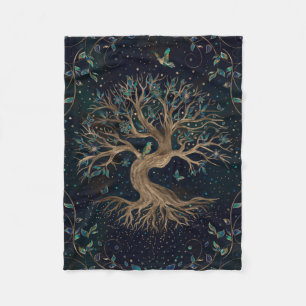 Levensboom - Yggdrasil Fleece Deken