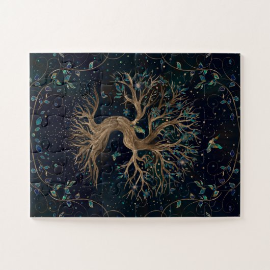 Levensboom - Yggdrasil Legpuzzel (Horizontaal)