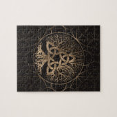 Levensboom - Yggdrasil met Triquetra Legpuzzel (Horizontaal)