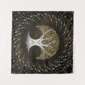 Levensboom - Yggdrasil Ornament Wandkleed (Voorkant (horizontaal))