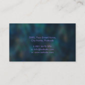 Levensboom - Yggdrasil Pearl op Abalone Shell Visitekaartje (Achterkant)