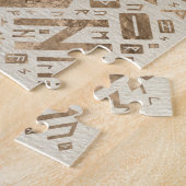 Levensboom - Yggdrasil Runic Pattern Legpuzzel (Zijkant)