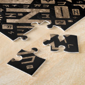 Levensboom - Yggdrasil Runic Pattern Legpuzzel (Zijkant)