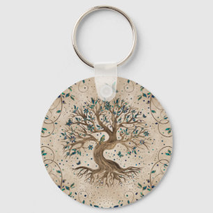 Levensboom - Yggdrasil Sleutelhanger