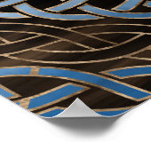 Levensboom - Yggdrasil-tekening Poster (Hoek)