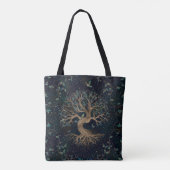 Levensboom - Yggdrasil Tote Bag (Achterkant)