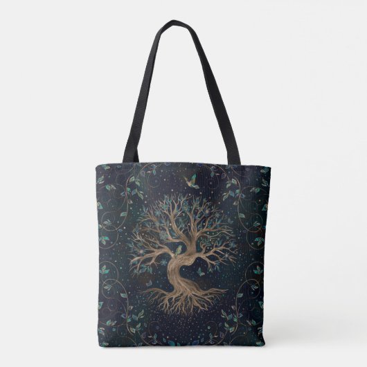 Levensboom - Yggdrasil Tote Bag (Achterkant)