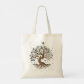 Levensboom - Yggdrasil Tote Bag (Achterkant)