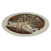 Levensboom, zangvogels snijplank (Hoek)