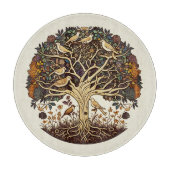 Levensboom, zangvogels snijplank (Voorkant)