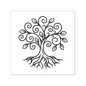 Levensboom Zelfinktende Stempel (Design)