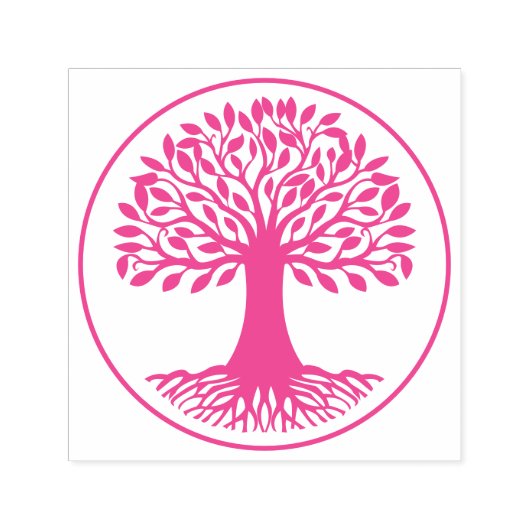 Levensboom Zelfinktende Stempel (Design)