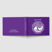 Levensboom Zen Yoga Meditation Spiritueel Paars Gastenboek (Volledig)