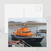 Levensboot in Port Askaig, eiland Islay, Schotland Briefkaart (Voorkant / Achterkant)