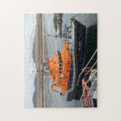 Levensboot in Port Askaig, eiland Islay, Schotland Legpuzzel (Verticaal)